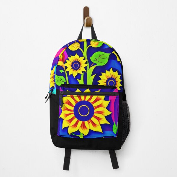 Item preview, Trippy sunflowers designed and sold by Flowerslaps.