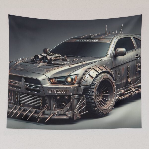 Item preview, Mad Max Style Mitsubishi 8 designed and sold by KrisBendix.