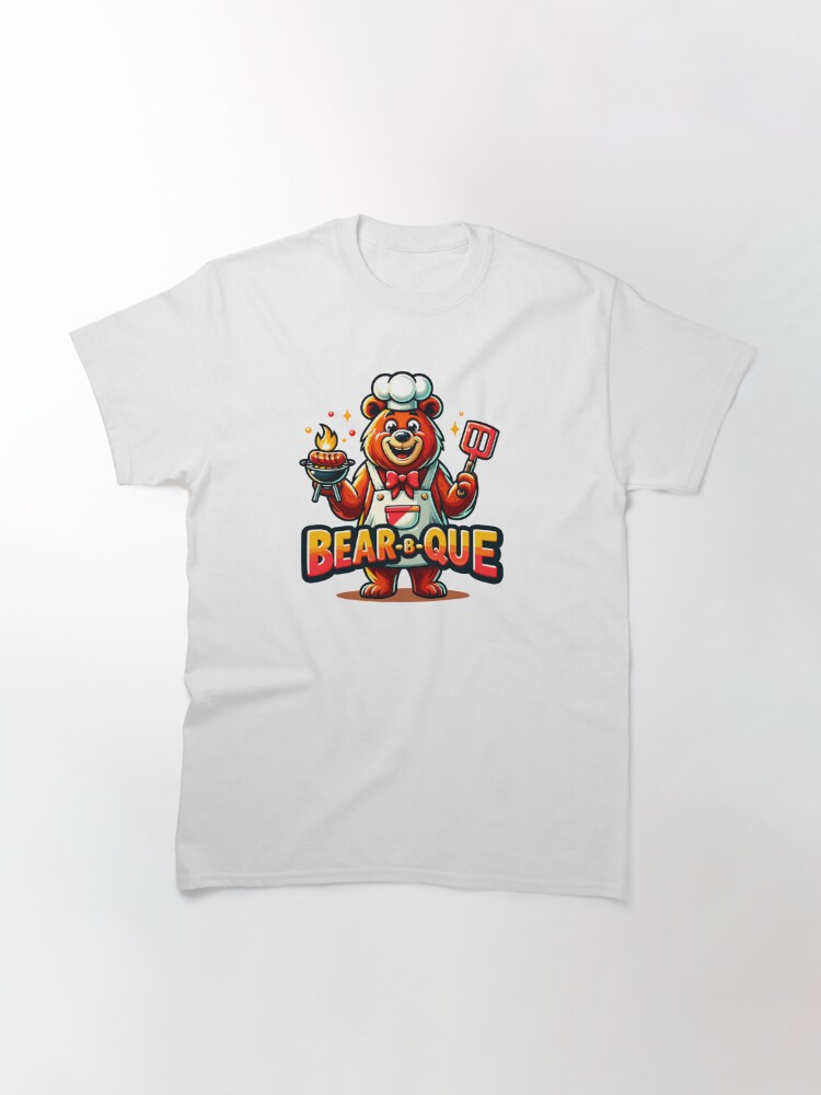 Discover Bear-B-Q the Grill Master Bear Barbecuing Bear Classic T-Shirt