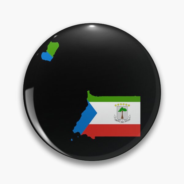 Item preview, Equatorial Guinea Map designed and sold by feether-store.