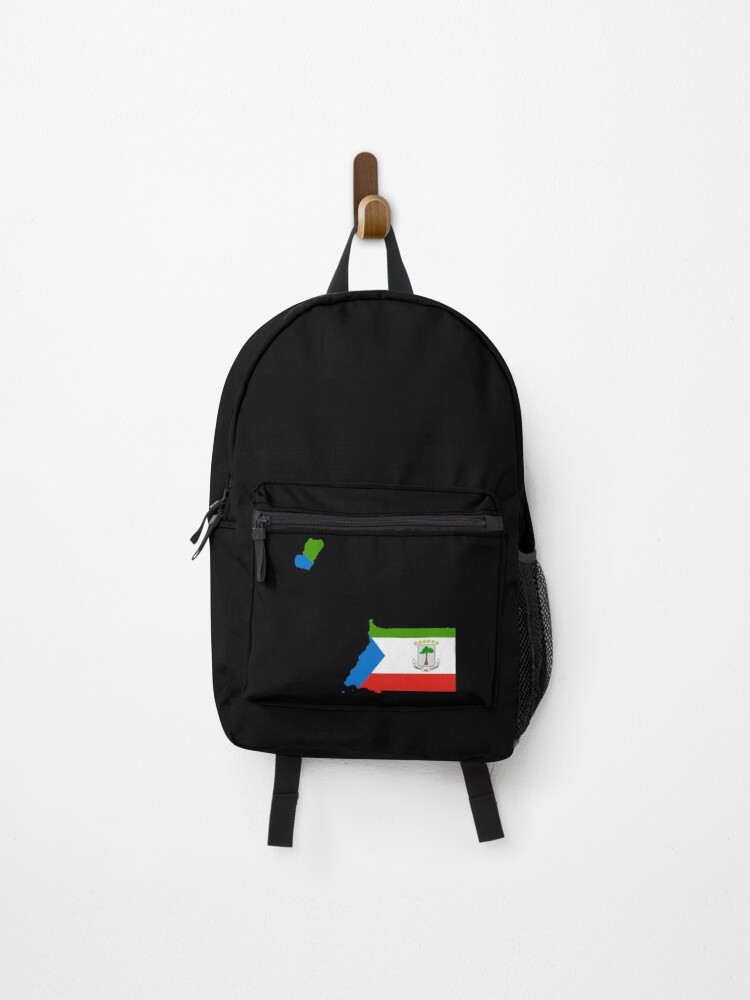 Thumbnail 1 of 3, Backpack, Equatorial Guinea Map designed and sold by feether-store.