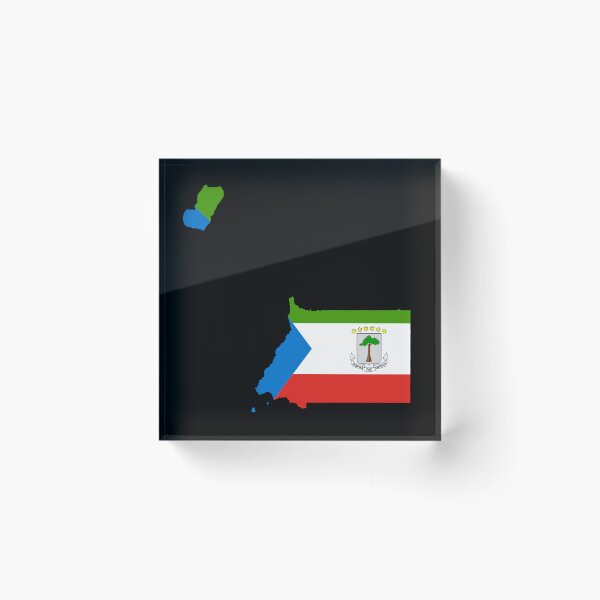 Item preview, Equatorial Guinea Map designed and sold by feether-store.