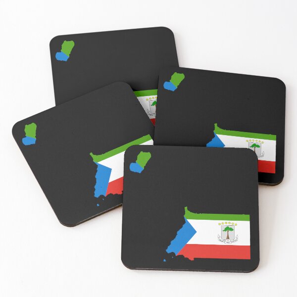 Item preview, Equatorial Guinea Map designed and sold by feether-store.