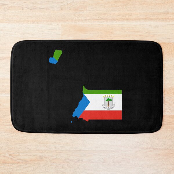 Item preview, Equatorial Guinea Map designed and sold by feether-store.