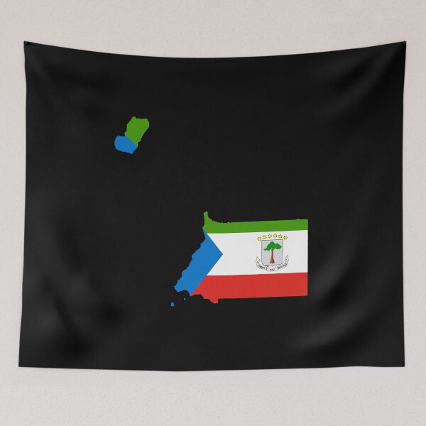Item preview, Equatorial Guinea Map designed and sold by feether-store.