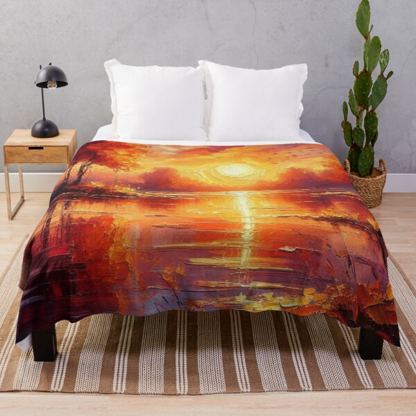 Item preview, Sunset Reflection Autumn designed and sold by A-T-H.