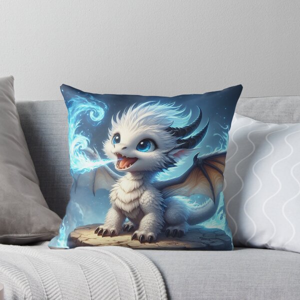 Item preview, The Enchantment of the Baby White Dragon designed and sold by autrouvetout.