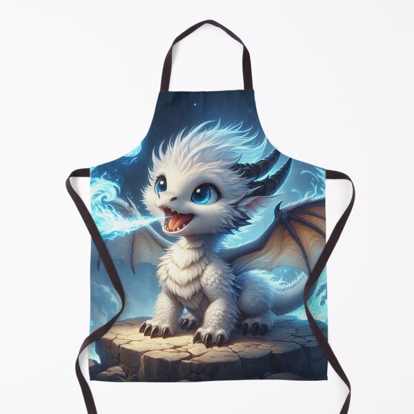 Item preview, The Enchantment of the Baby White Dragon designed and sold by autrouvetout.