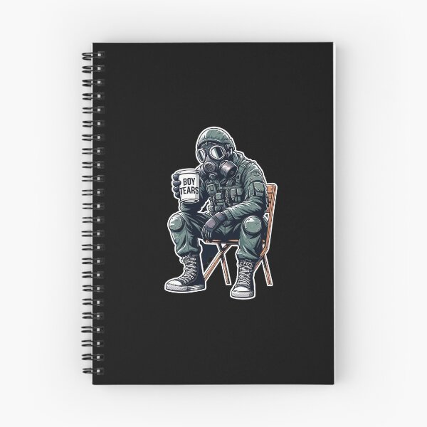 Item preview, Boy Tears Military Man designed and sold by Natalia Montenegro.