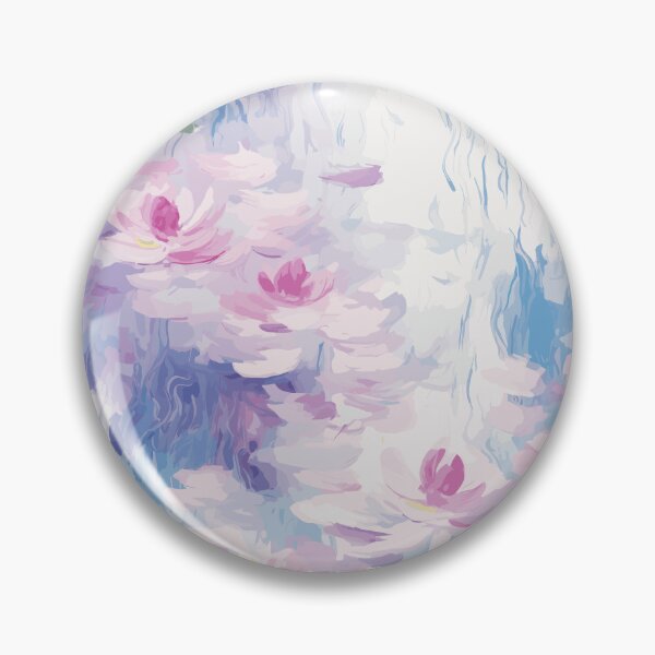 Artikelvorschau, Monet's Muse: Water Lilies Collection – Wearable Art for Timeless Elegance entworfen und verkauft von digitalvintage.