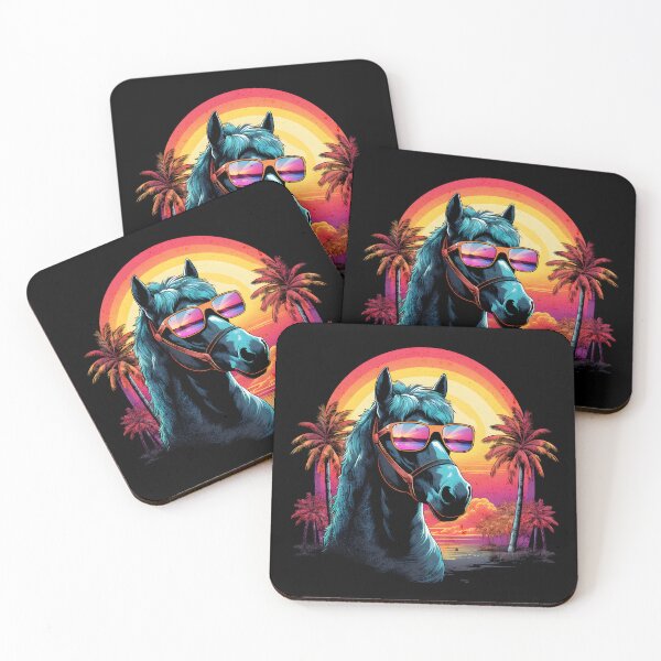 Item preview, Retro Wave American Horse designed and sold by RedDesignSyc.