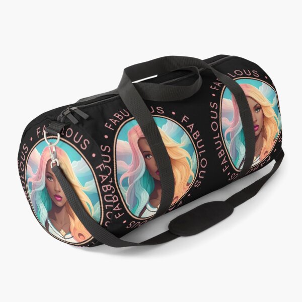 Item preview, Glam Woman Cloud Pink Fabulous Motivation Orange Circle  designed and sold by Melan Designs.
