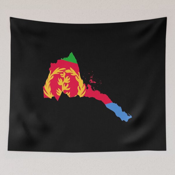 Item preview, Map of Eritrea - ካርታ ኤርትራ designed and sold by feether-store.