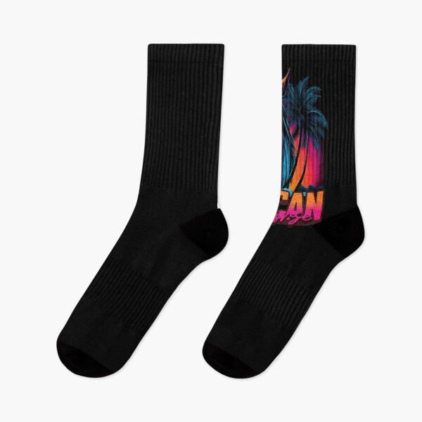 Item preview, Retro Wave American Horse Miami designed and sold by RedDesignSyc.