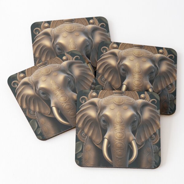 Item preview, Buddhist elephant of wisdom designed and sold by smartlogo_factory.
