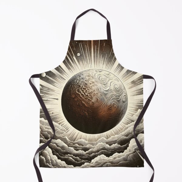 Item preview, Celestial Orb Amidst Cosmic Cloudscapes designed and sold by PictorialWhimsy.