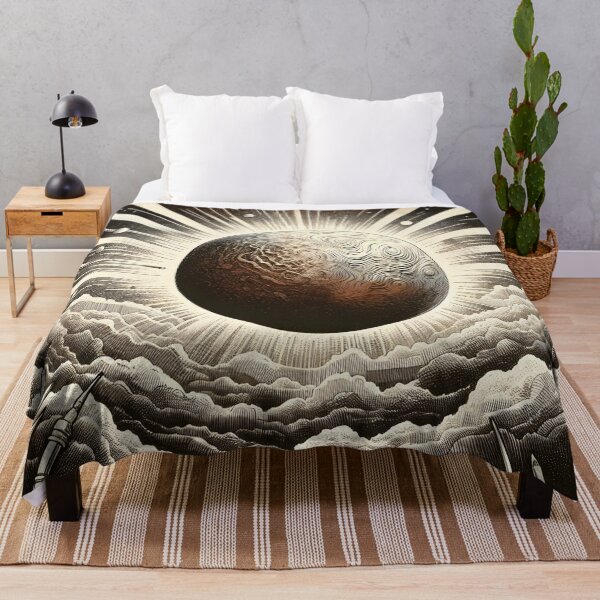Item preview, Celestial Orb Amidst Cosmic Cloudscapes designed and sold by PictorialWhimsy.