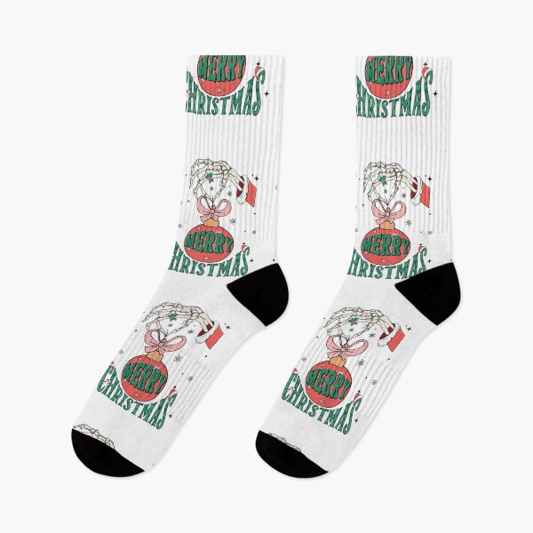 Item preview, Merry Christmas Skelton Hand designed and sold by saltyseacow.