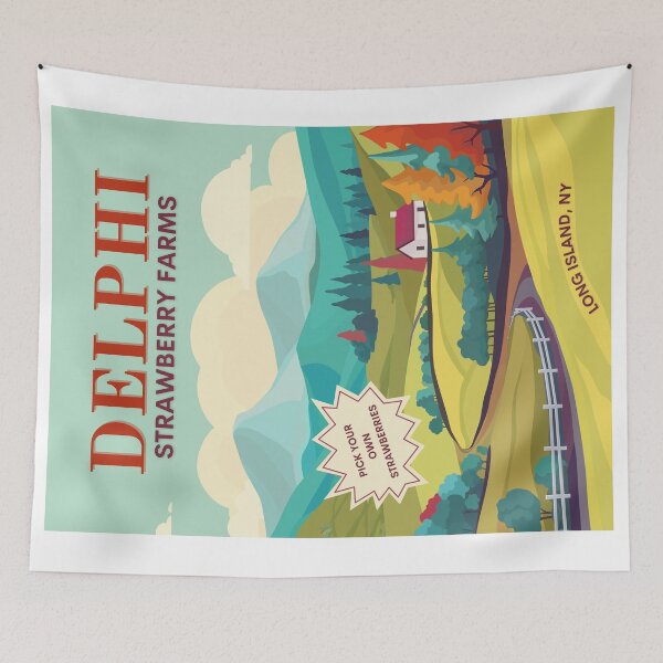 Item preview, Granjas de fresas de Delphi | Percy Jackson y los olímpicos designed and sold by kpospichel.