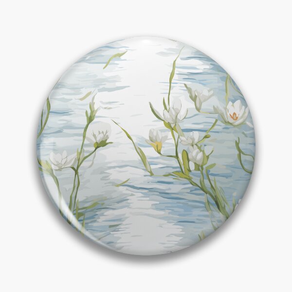 Artikelvorschau, Monet's Muse: Water Lilies Collection – Wearable Art for Timeless Elegance entworfen und verkauft von digitalvintage.