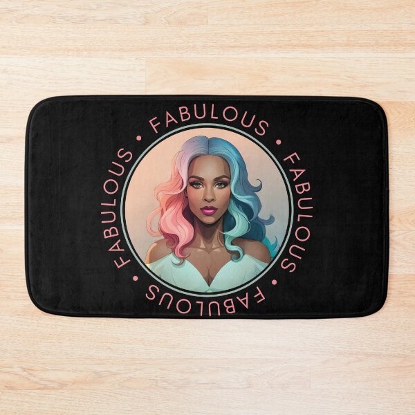 Item preview, Glam Woman Mint Pink Fabulous Motivation Green Trim designed and sold by Melan Designs.