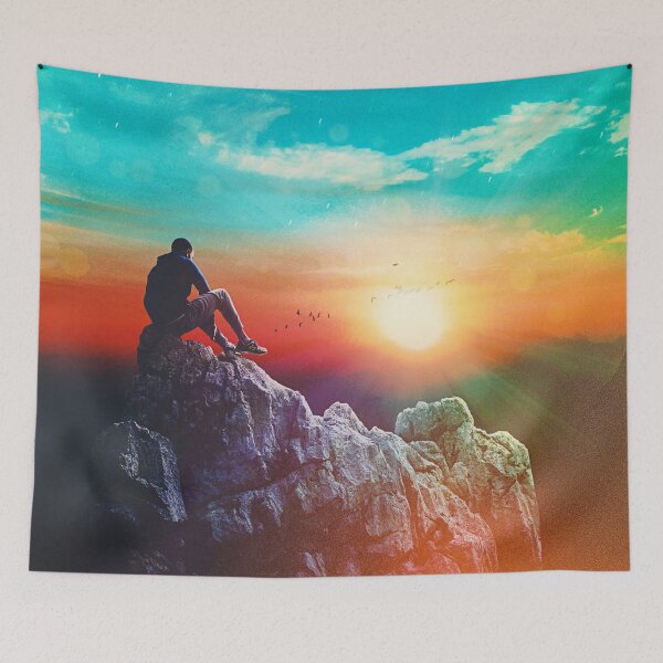 Item preview, Contemplating The Sunset designed and sold by seamless.