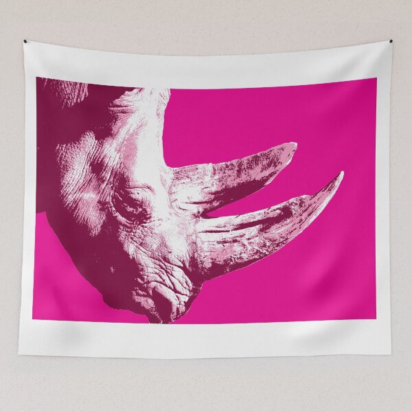 Item preview, Rhinoceros - Magenta designed and sold by Gary Hogben.