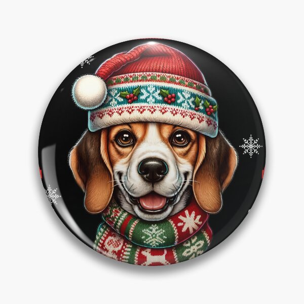 Item preview, Merry Woofmas | Happy Beagle Dog Christmas Sweater designed and sold by TheMostLikely.