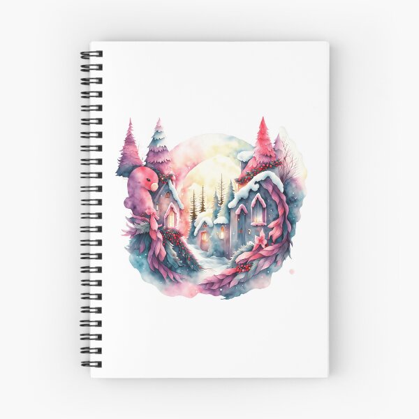 Item preview, Winter Wonderland Idyllic Snowy Townscape designed and sold by Openspace2020.