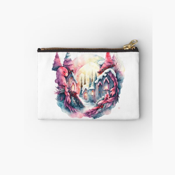 Item preview, Winter Wonderland Idyllic Snowy Townscape designed and sold by Openspace2020.