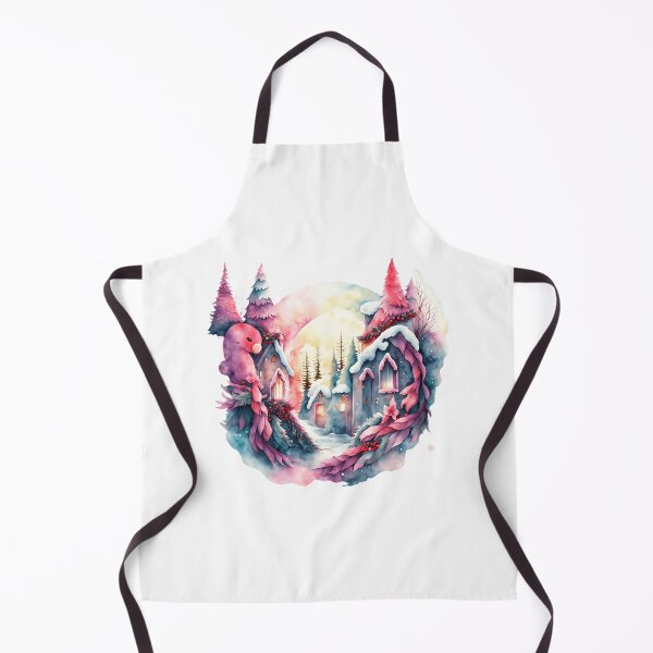 Item preview, Winter Wonderland Idyllic Snowy Townscape designed and sold by Openspace2020.