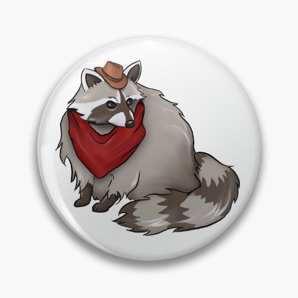 Item preview, Cowboy Raccoon designed and sold by Dinneendraws.