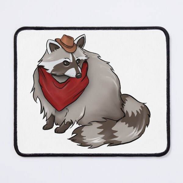 Item preview, Cowboy Raccoon designed and sold by Dinneendraws.