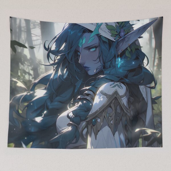 Item preview, Tyrande Whisperwind World of Warcraft designed and sold by creationistlife.
