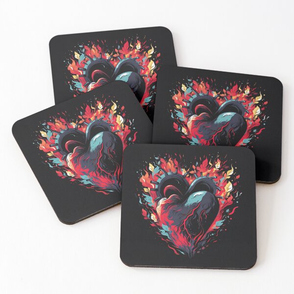 Item preview, harmonious heart beating in rhythm designed and sold by artyficial-.