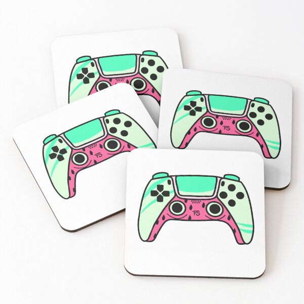 Item preview, watermelon ps5 controller designed and sold by parakeetz.