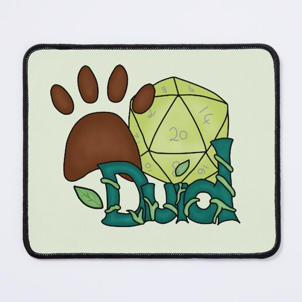 Item preview, Druid Dnd Class d20 dice designed and sold by RSewell.