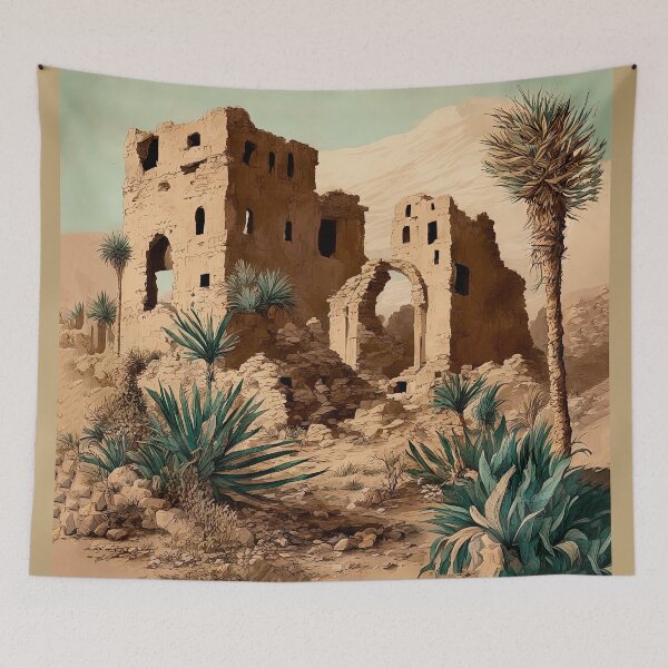 Item preview, An Abandoned Ancient City In Africa designed and sold by LanaGustavsson.