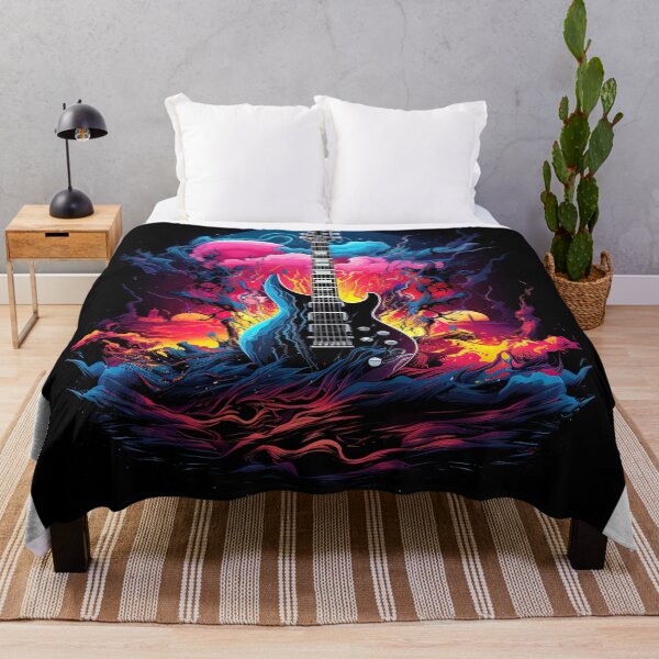Item preview, metal guitar in a gloom world designed and sold by artyficial-.