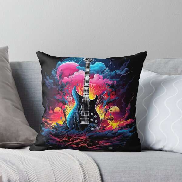Item preview, metal guitar in a gloom world designed and sold by artyficial-.