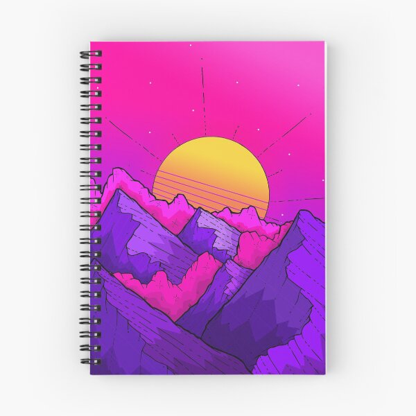 Item preview, Pink Sky Mountains designed and sold by Swadeillustrations.