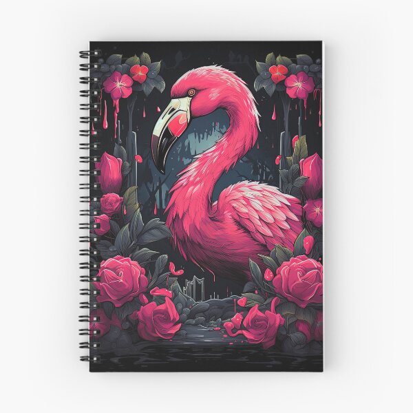Item preview, pink flamant rose designed and sold by artyficial-.