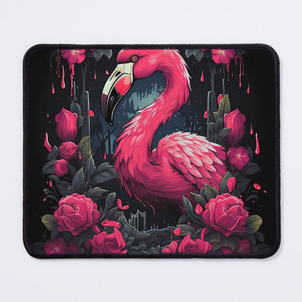 Item preview, pink flamant rose designed and sold by artyficial-.