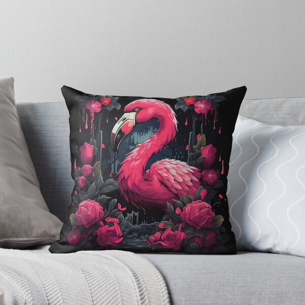 Item preview, pink flamant rose designed and sold by artyficial-.
