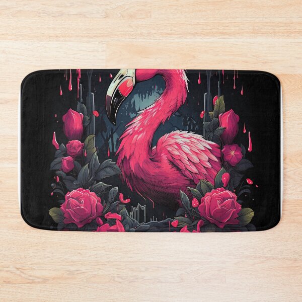 Item preview, pink flamant rose designed and sold by artyficial-.