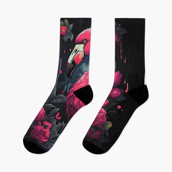 Item preview, pink flamant rose designed and sold by artyficial-.