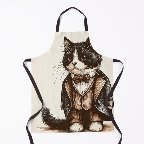 Item preview, Little Lord Whiskers: Fur-Coated Elegance designed and sold by PictorialWhimsy.