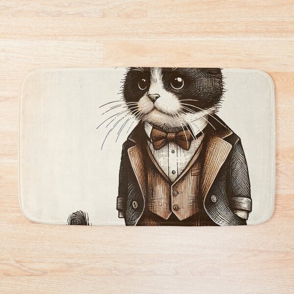 Item preview, Little Lord Whiskers: Fur-Coated Elegance designed and sold by PictorialWhimsy.