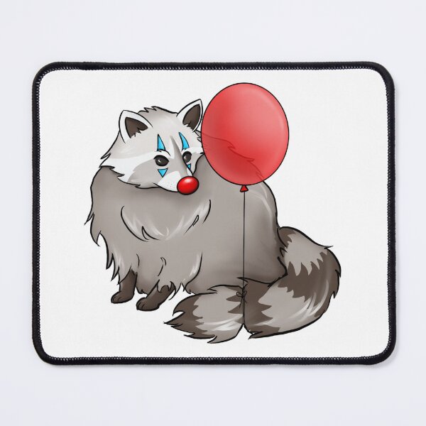 Item preview, Clown raccoon designed and sold by Dinneendraws.
