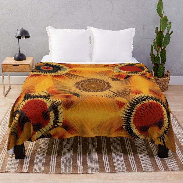 Item preview, Surreal Sunflowers:digital surrealism,orange-bronze,Igbo art,Fractal graphic, designed and sold by WhiteWolfe0127.